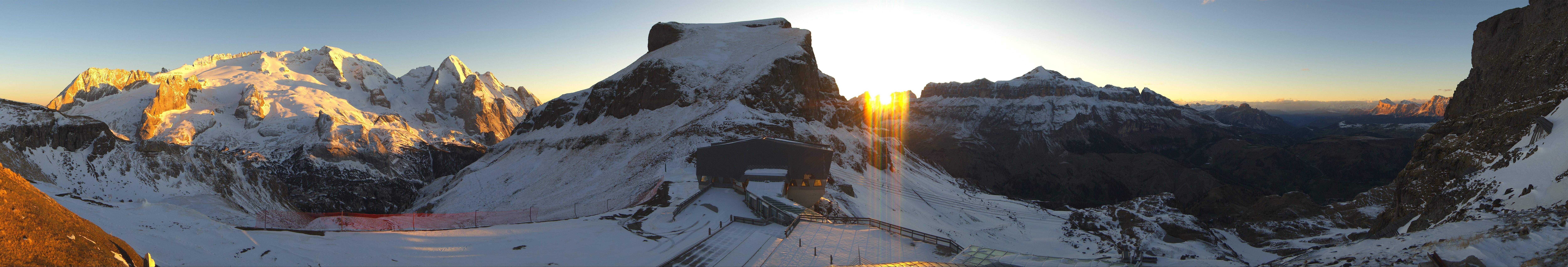 Archiv Foto Webcam Rundblick Arabba