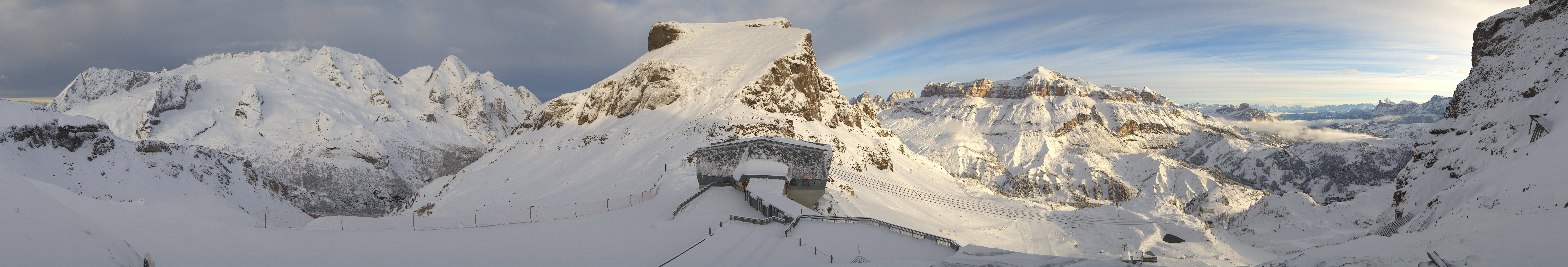 Archiv Foto Webcam Rundblick Arabba