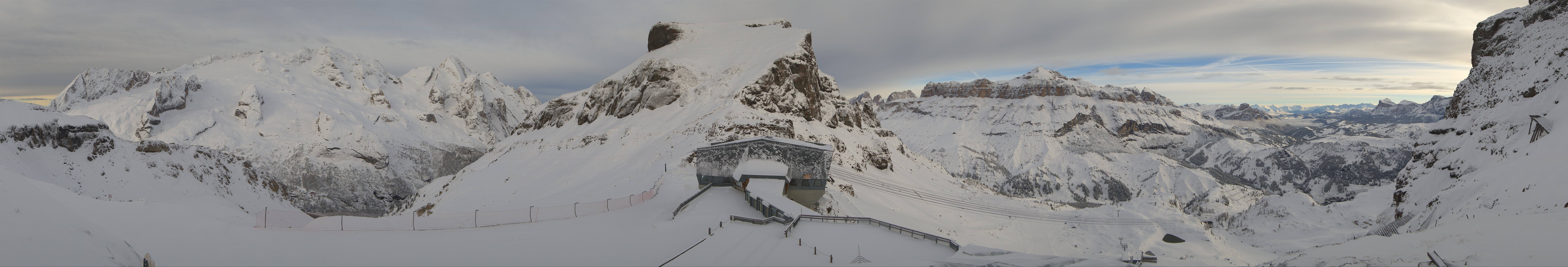 Archiv Foto Webcam Rundblick Arabba
