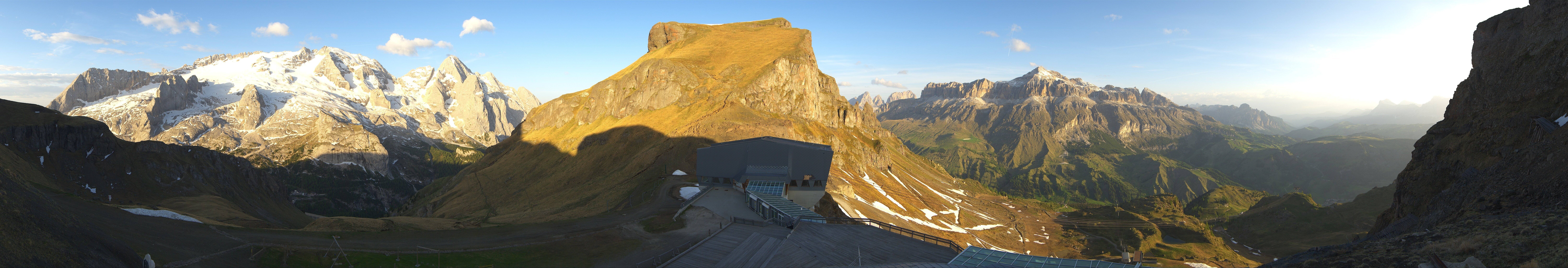 Archiv Foto Webcam Rundblick Arabba