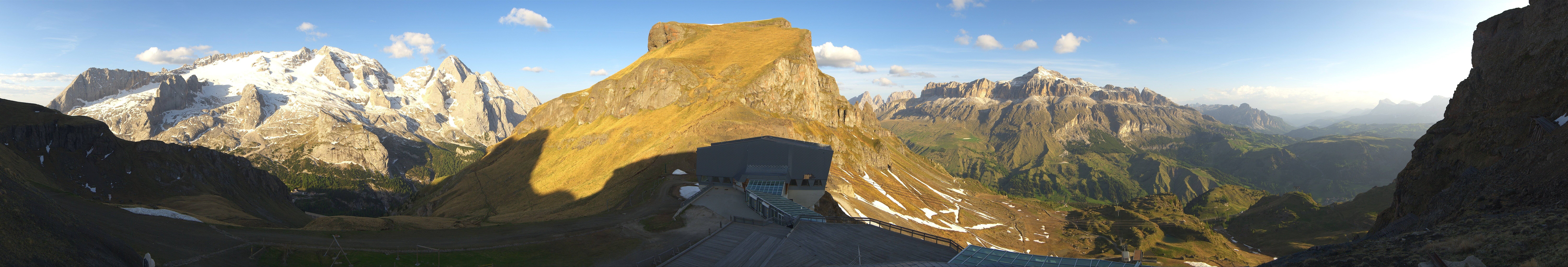 Archiv Foto Webcam Rundblick Arabba