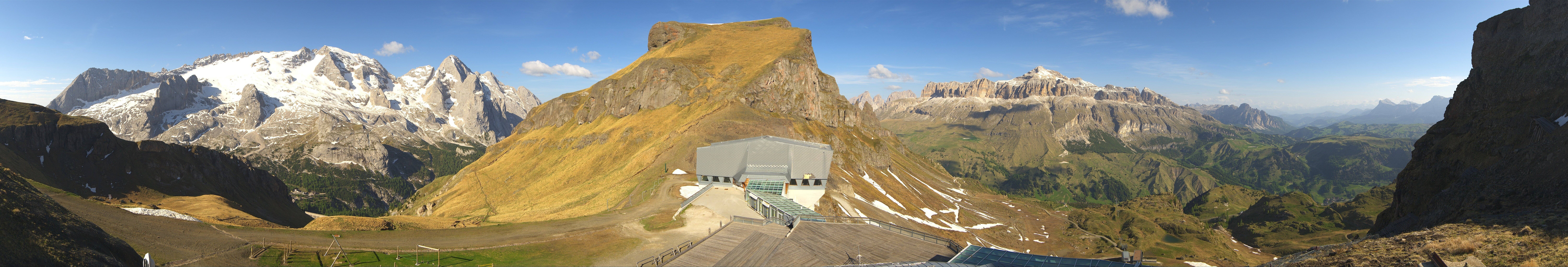 Archiv Foto Webcam Rundblick Arabba