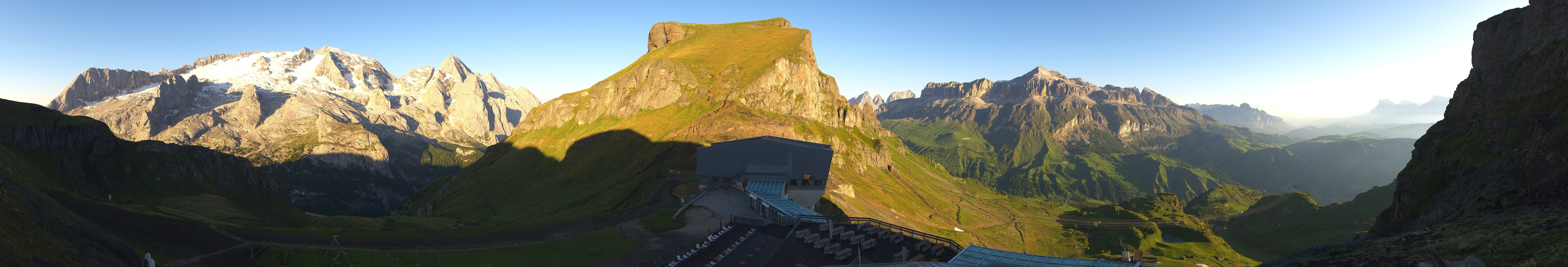 Archiv Foto Webcam Rundblick Arabba