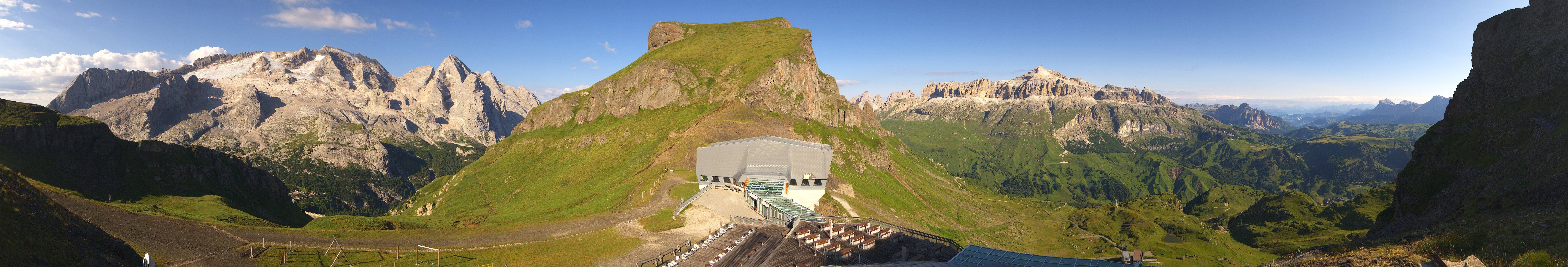 Archiv Foto Webcam Rundblick Arabba