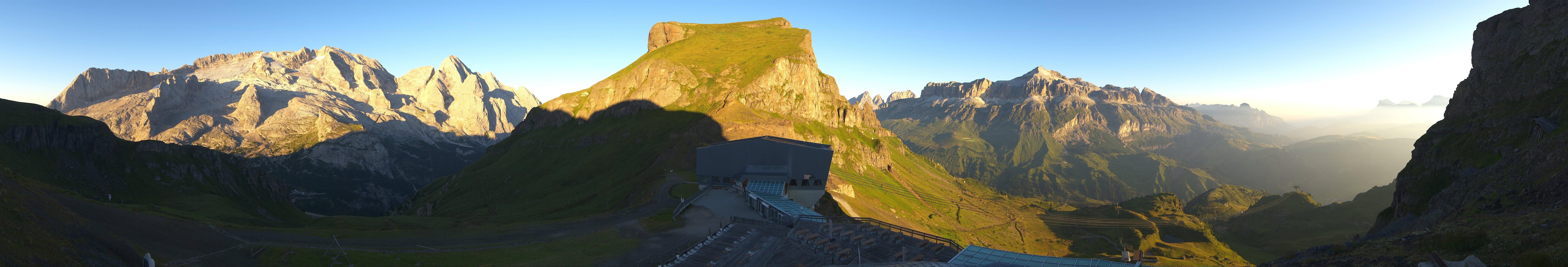 Archiv Foto Webcam Rundblick Arabba