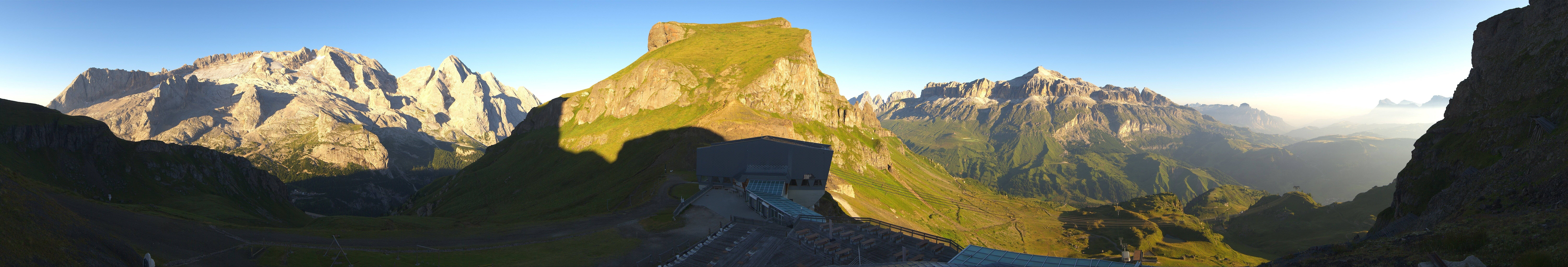 Archiv Foto Webcam Rundblick Arabba
