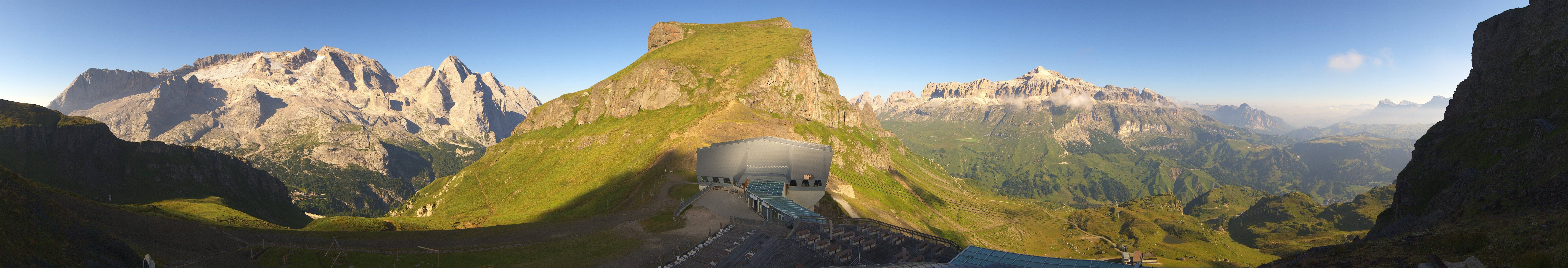 Archiv Foto Webcam Rundblick Arabba