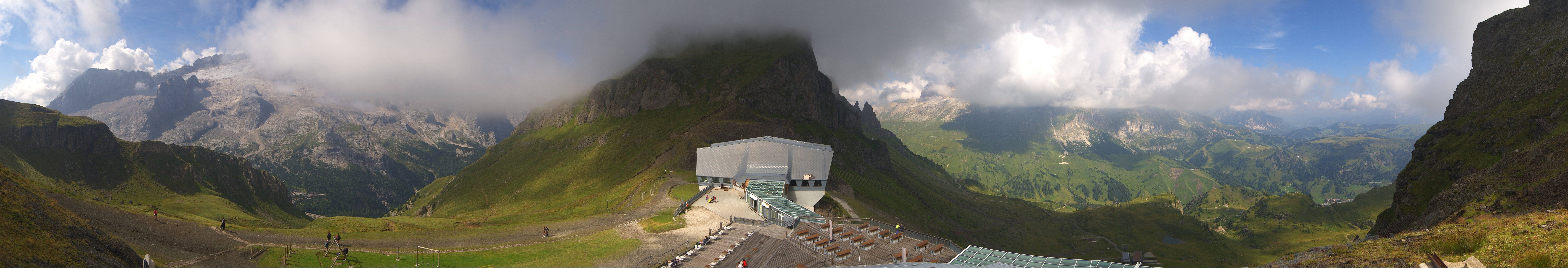 Archiv Foto Webcam Rundblick Arabba