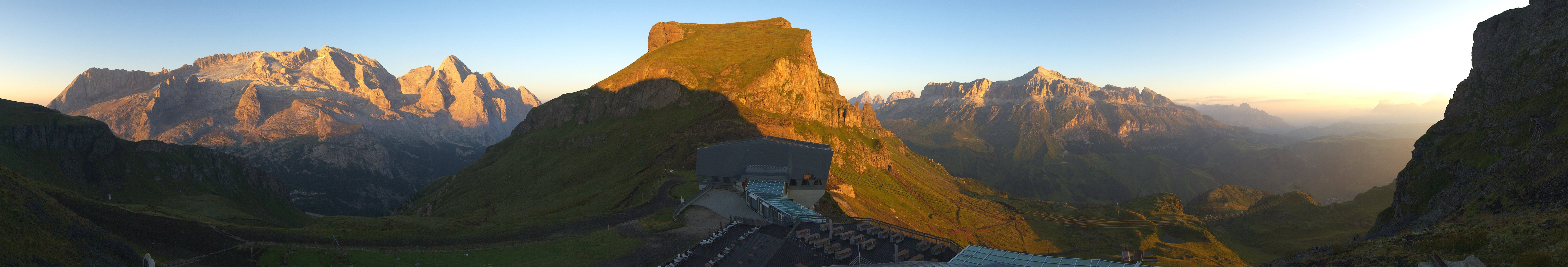 Archiv Foto Webcam Rundblick Arabba