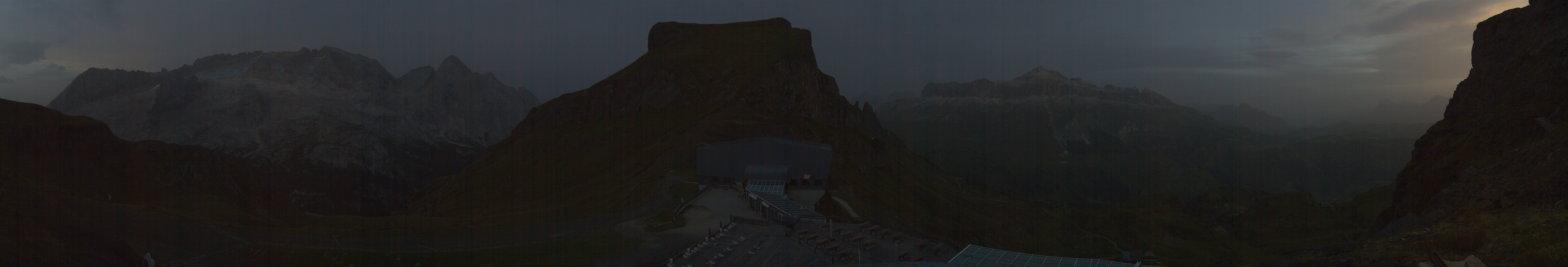 Archiv Foto Webcam Rundblick Arabba
