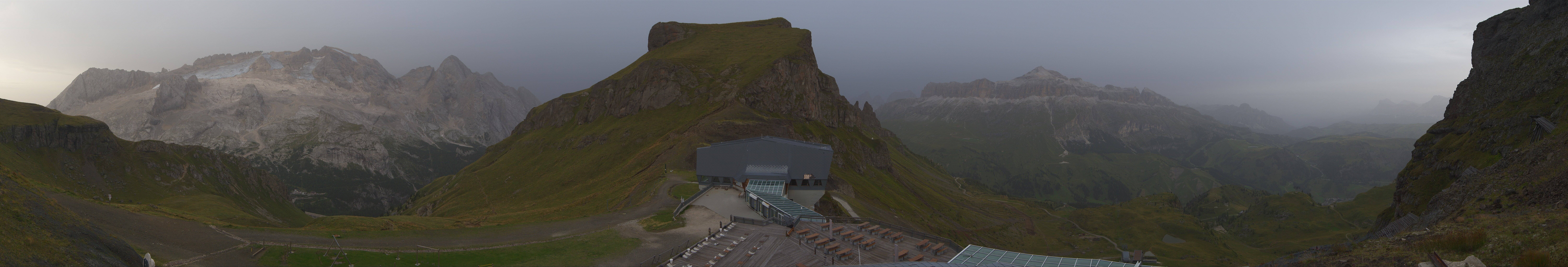 Archiv Foto Webcam Rundblick Arabba