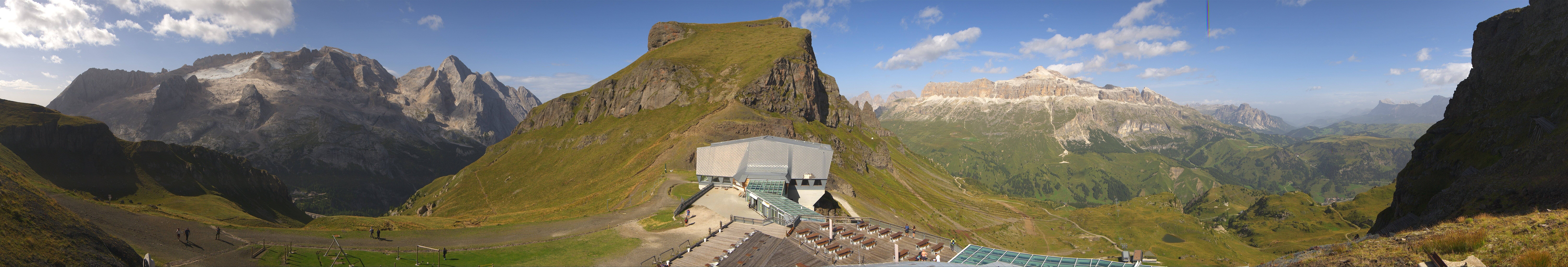 Archiv Foto Webcam Rundblick Arabba