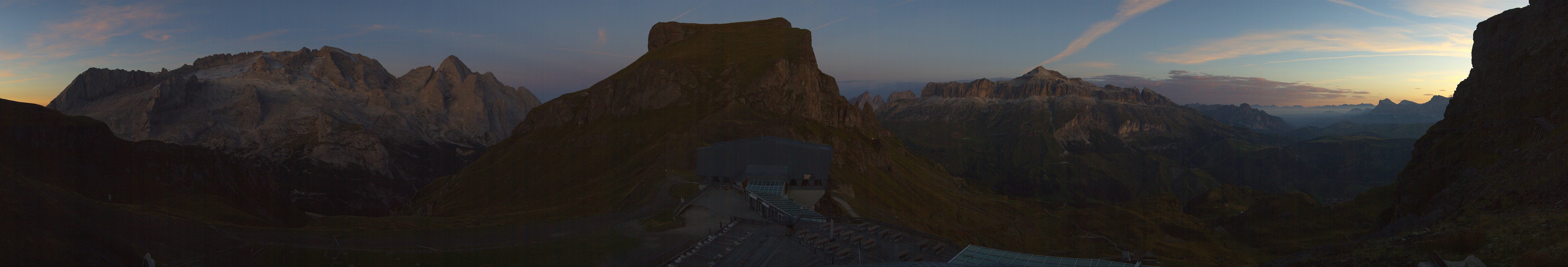 Archiv Foto Webcam Rundblick Arabba