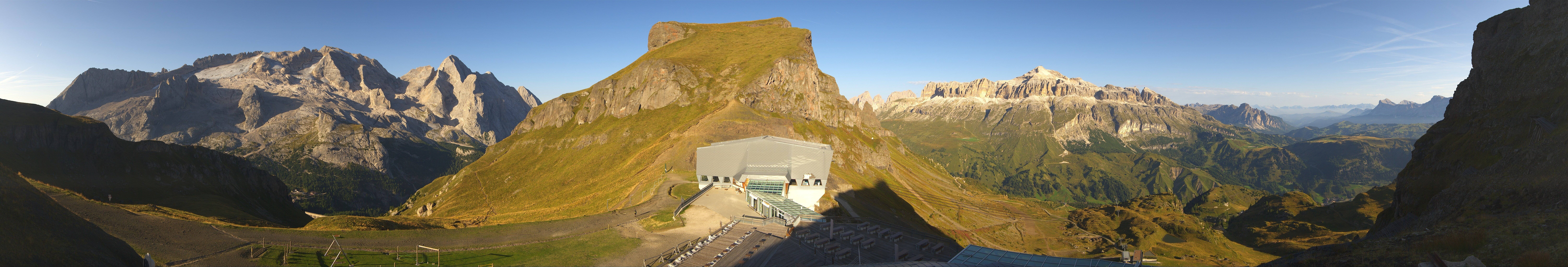 Archiv Foto Webcam Rundblick Arabba