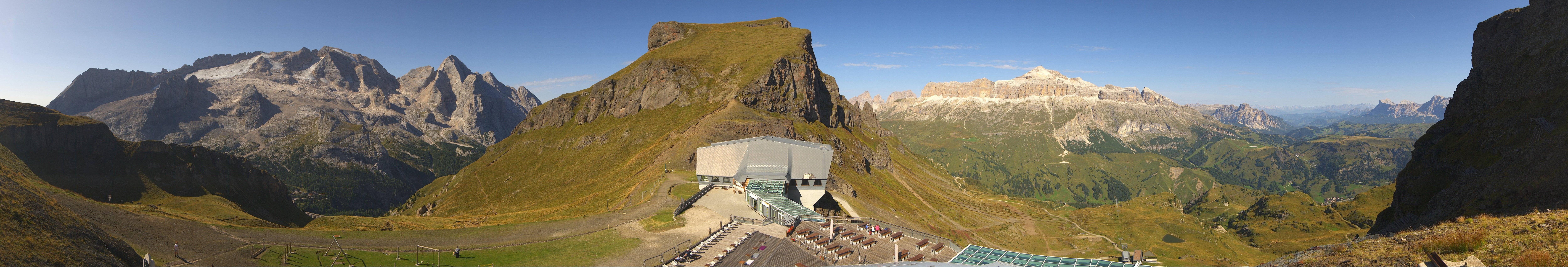 Archiv Foto Webcam Rundblick Arabba