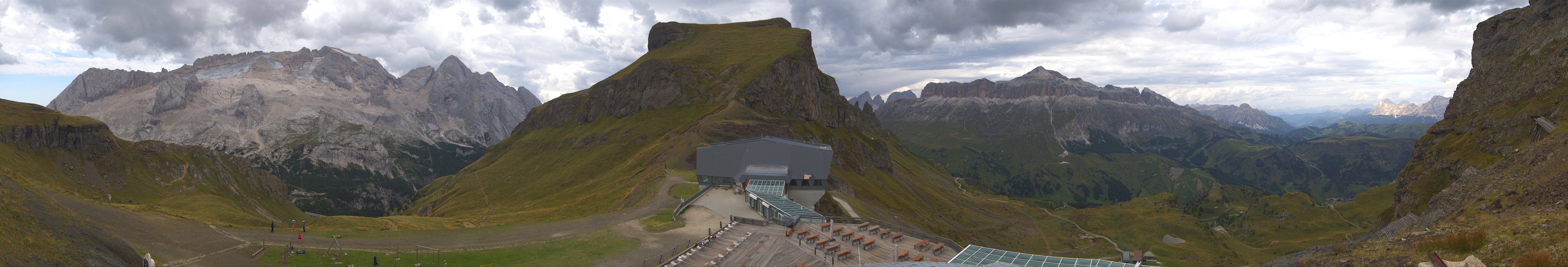 Archiv Foto Webcam Rundblick Arabba