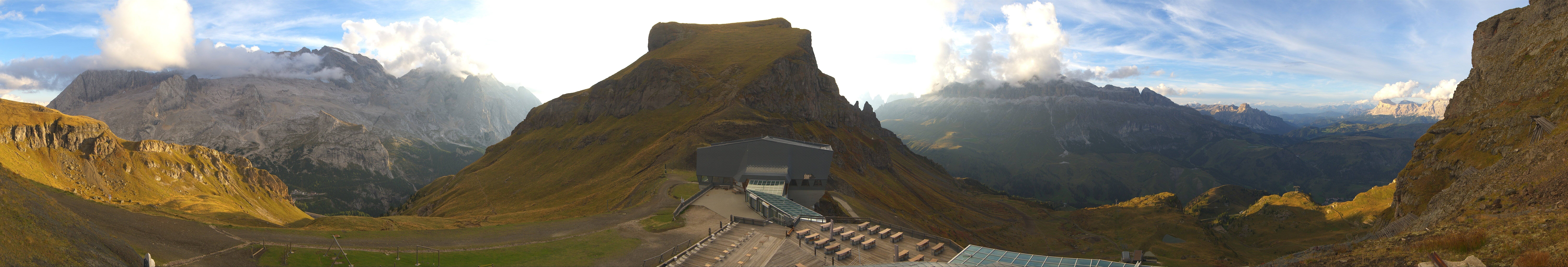 Archiv Foto Webcam Rundblick Arabba