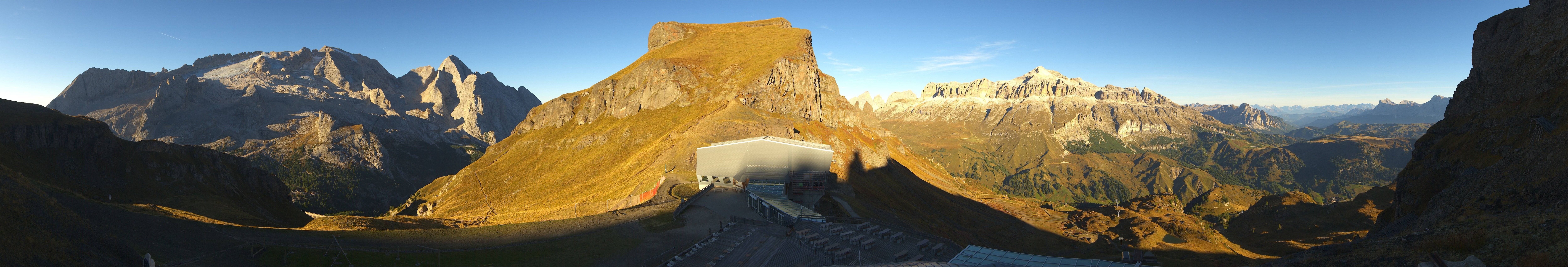 Archiv Foto Webcam Rundblick Arabba