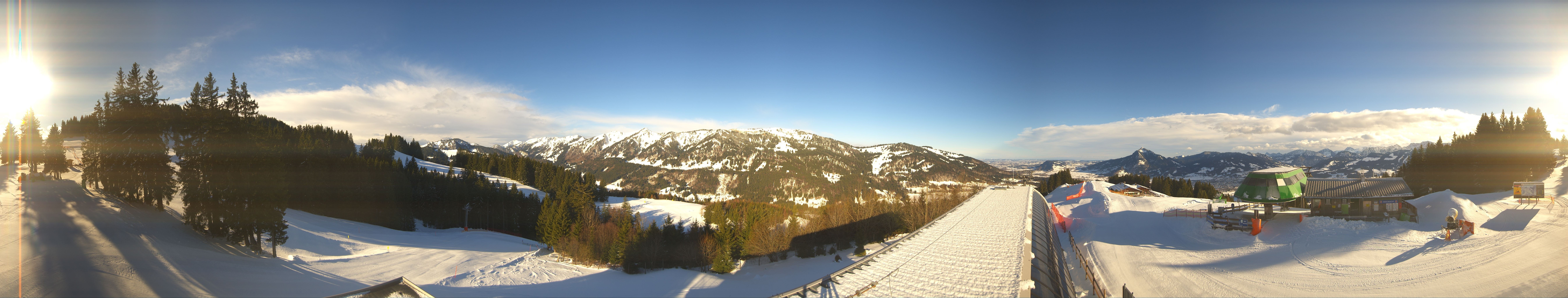 Archived image Webcam Panorama view Ofterschwanger Horn