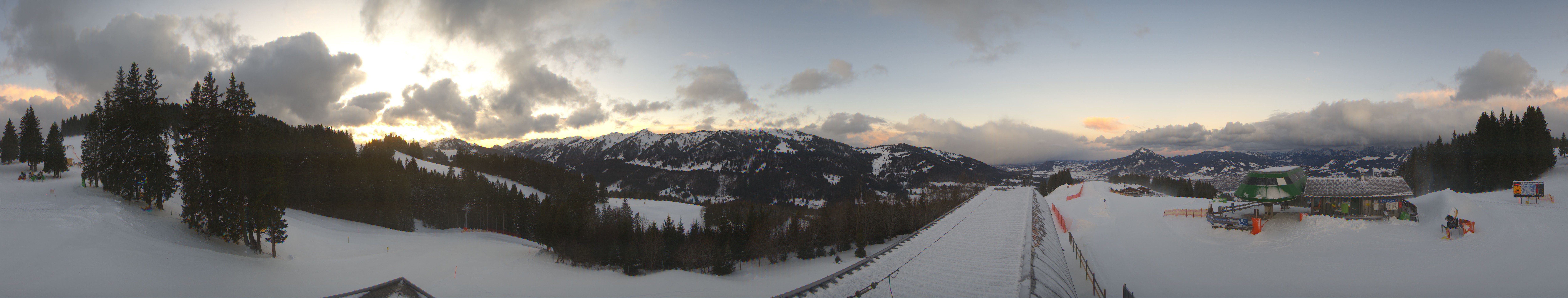 Archived image Webcam Panorama view Ofterschwanger Horn