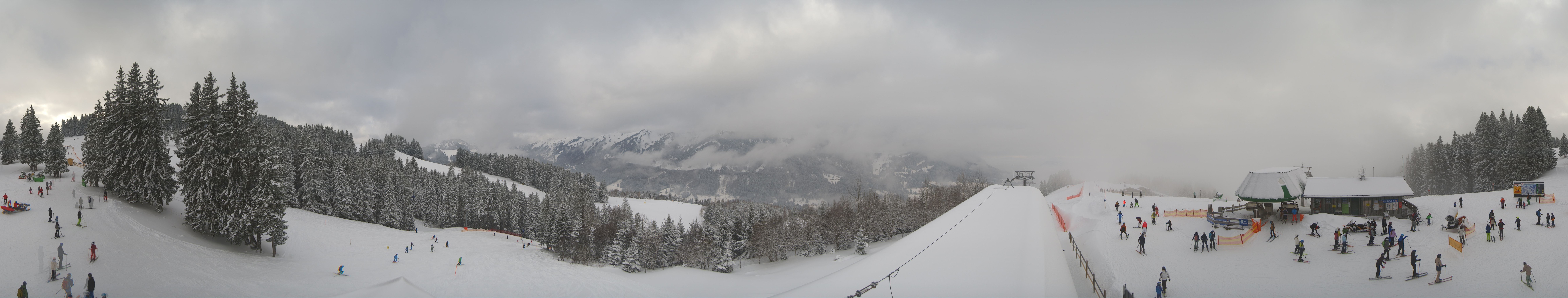 Archiv Foto Webcam Ofterschwanger Horn, Panoramablick