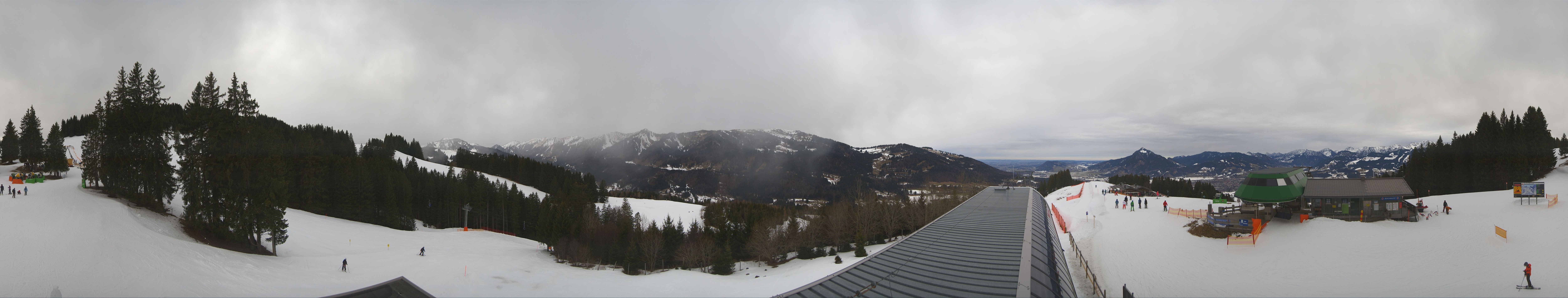 Archiv Foto Webcam Ofterschwanger Horn, Panoramablick