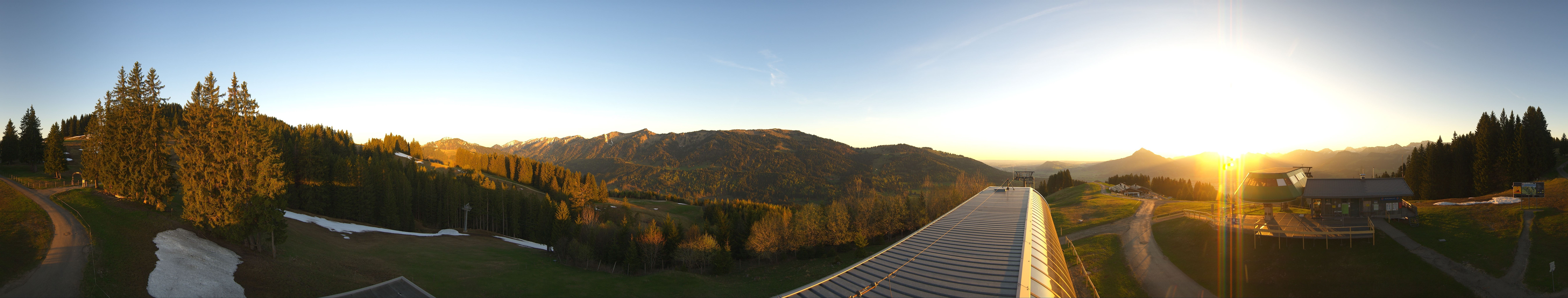 Archived image Webcam Panorama view Ofterschwanger Horn
