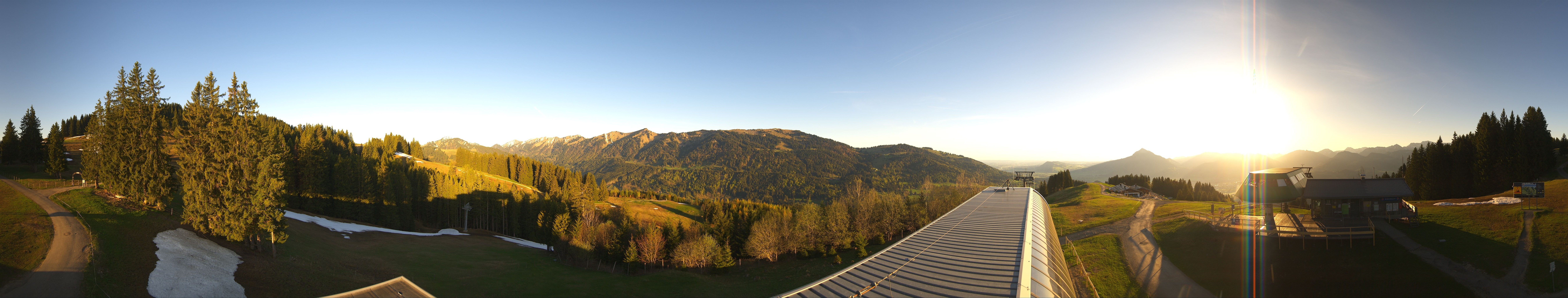 Archived image Webcam Panorama view Ofterschwanger Horn