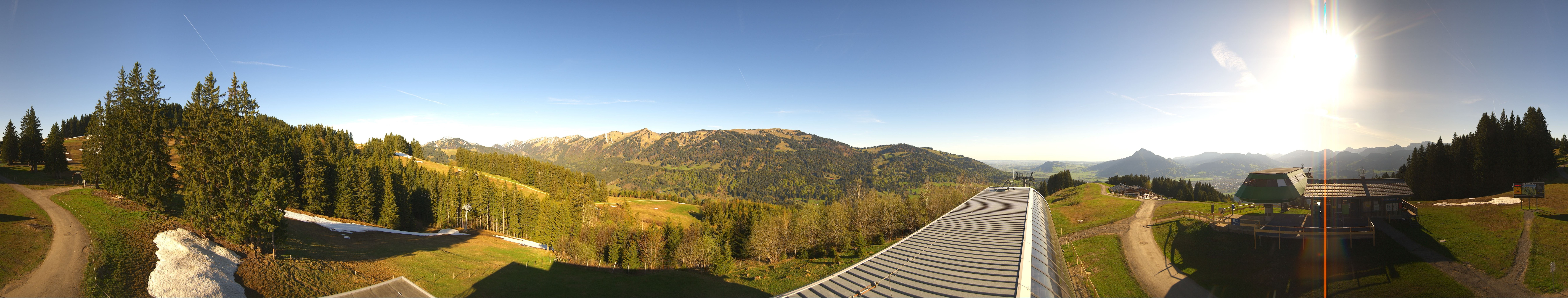 Archived image Webcam Panorama view Ofterschwanger Horn
