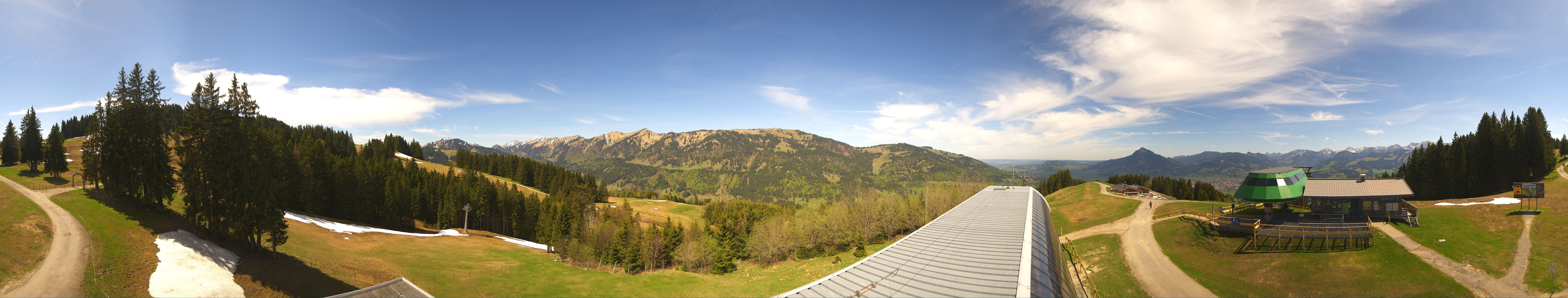 Archived image Webcam Panorama view Ofterschwanger Horn