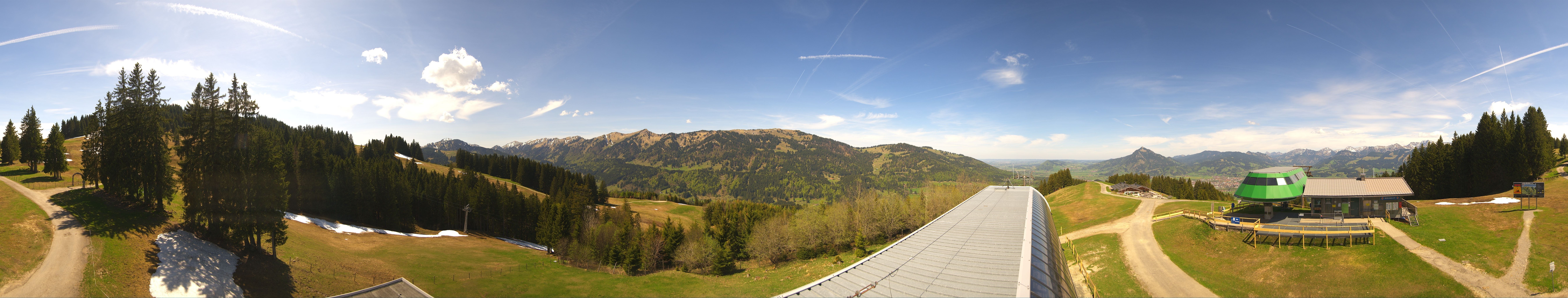 Archived image Webcam Panorama view Ofterschwanger Horn