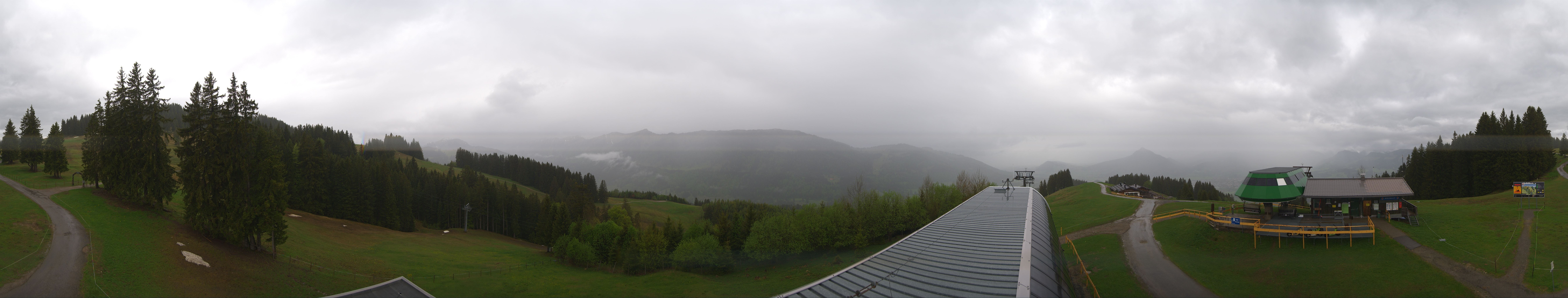 Archiv Foto Webcam Ofterschwanger Horn, Panoramablick