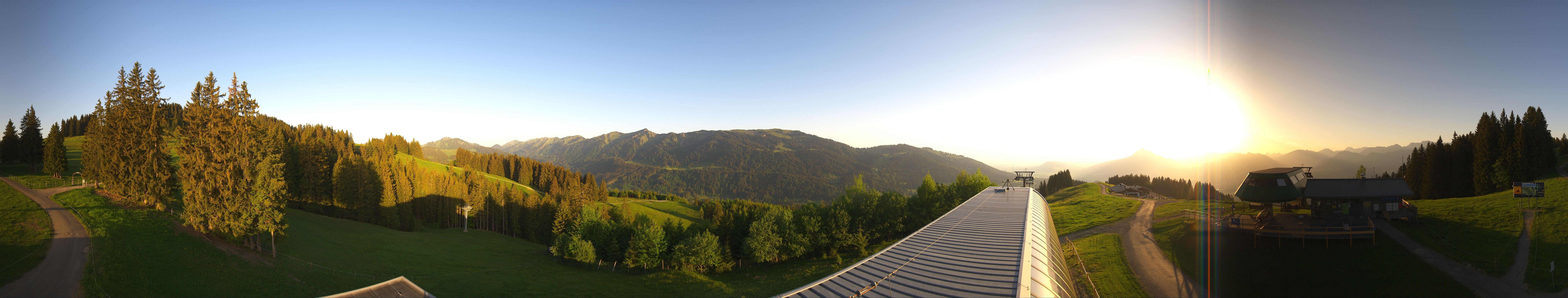 Archived image Webcam Panorama view Ofterschwanger Horn