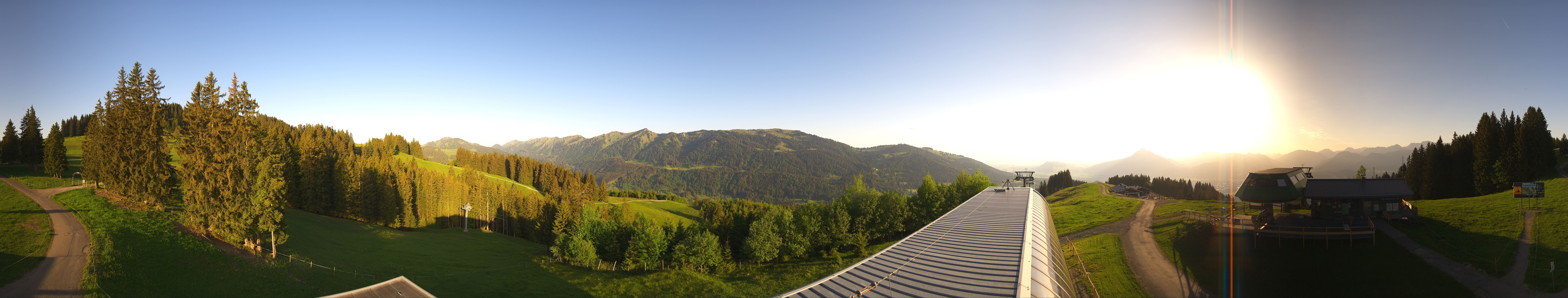 Archived image Webcam Panorama view Ofterschwanger Horn