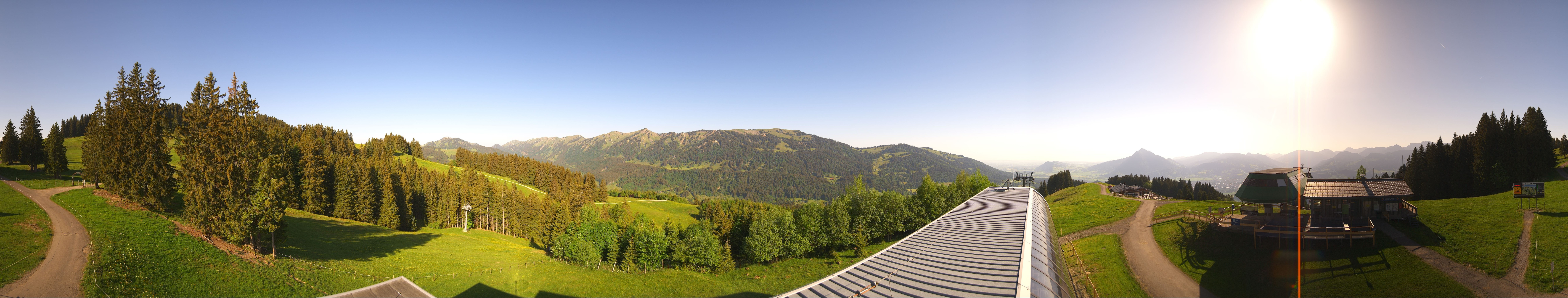 Archived image Webcam Panorama view Ofterschwanger Horn