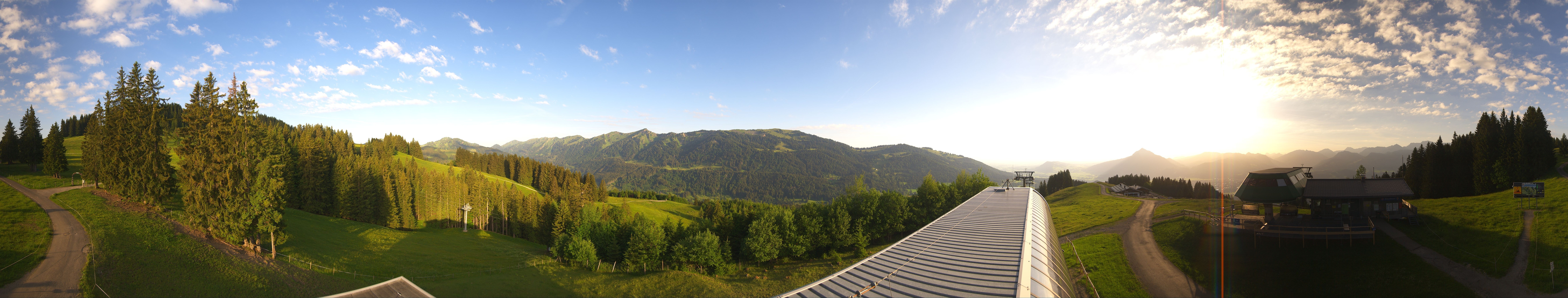 Archived image Webcam Panorama view Ofterschwanger Horn
