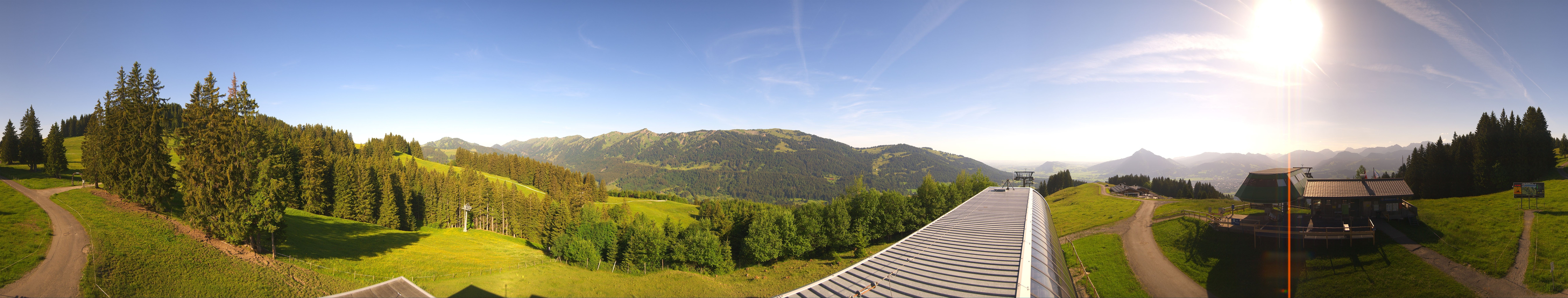 Archived image Webcam Panorama view Ofterschwanger Horn