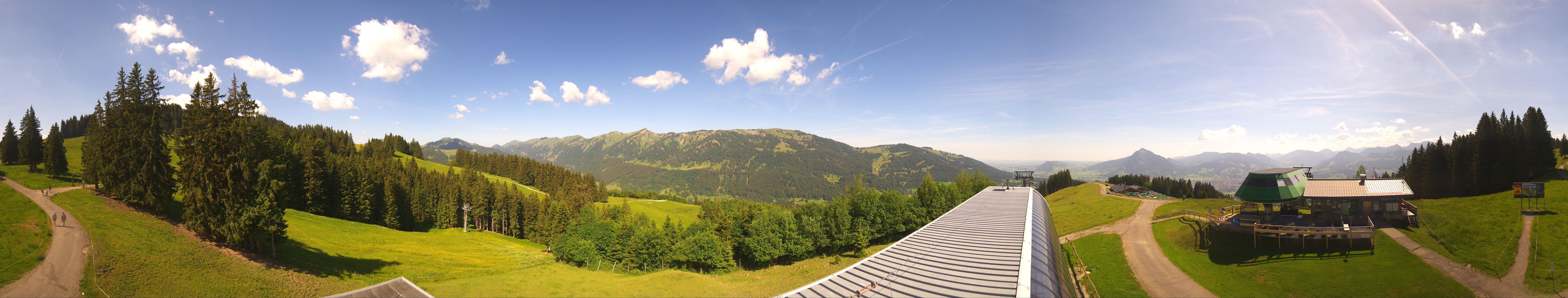 Archived image Webcam Panorama view Ofterschwanger Horn
