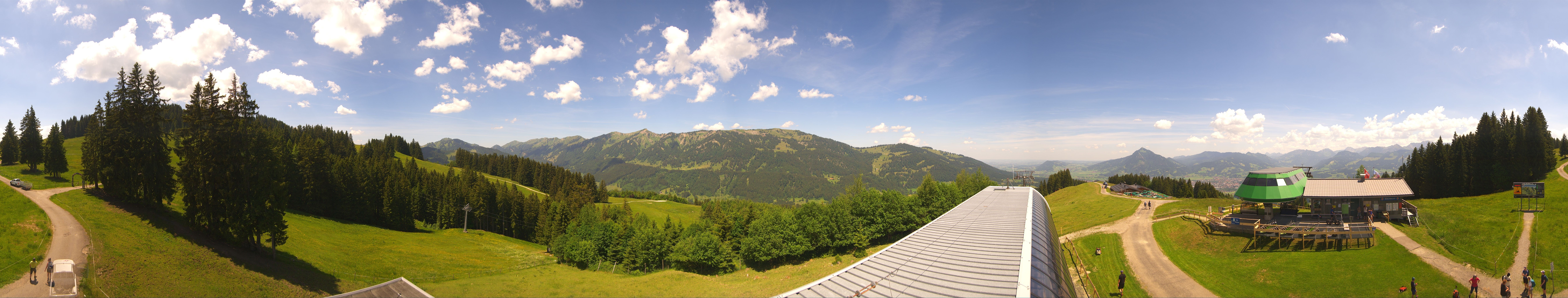 Archived image Webcam Panorama view Ofterschwanger Horn