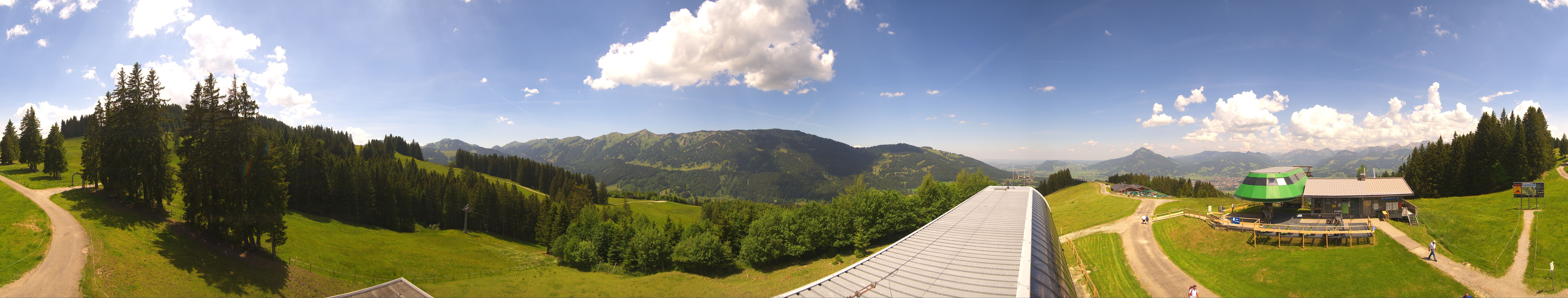 Archived image Webcam Panorama view Ofterschwanger Horn