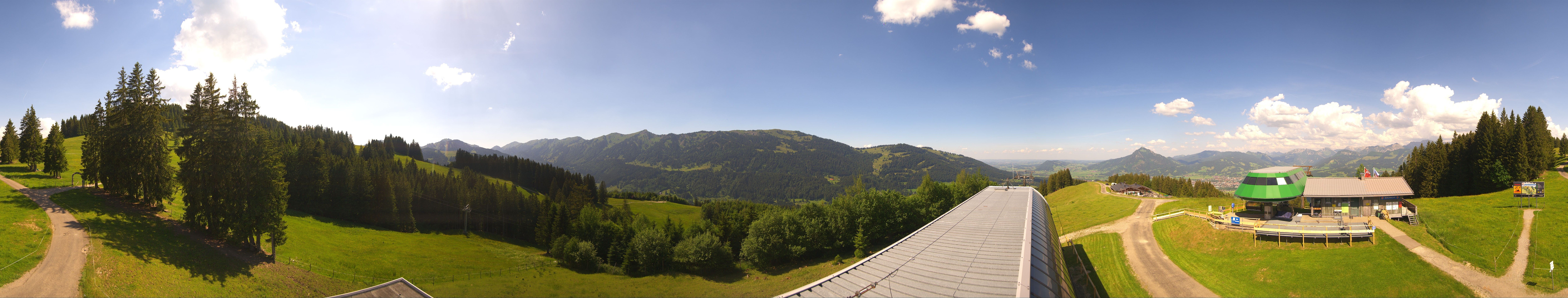 Archived image Webcam Panorama view Ofterschwanger Horn