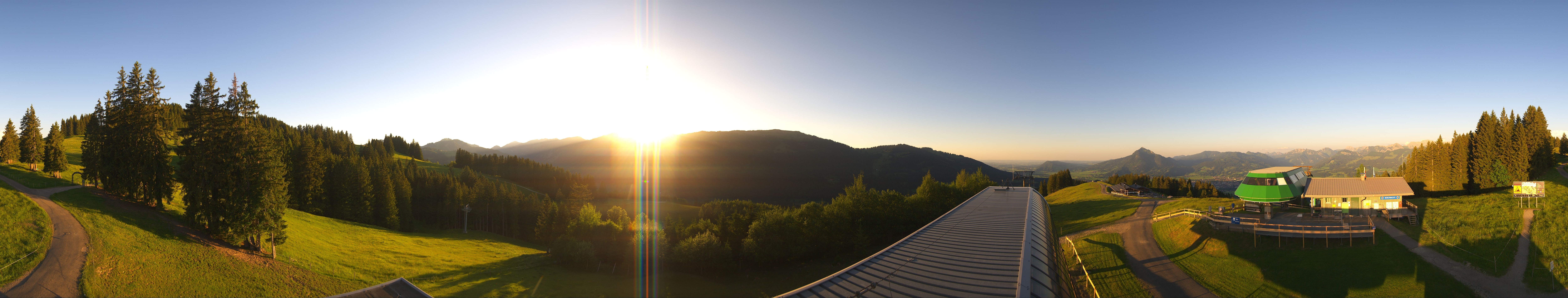 Archived image Webcam Panorama view Ofterschwanger Horn
