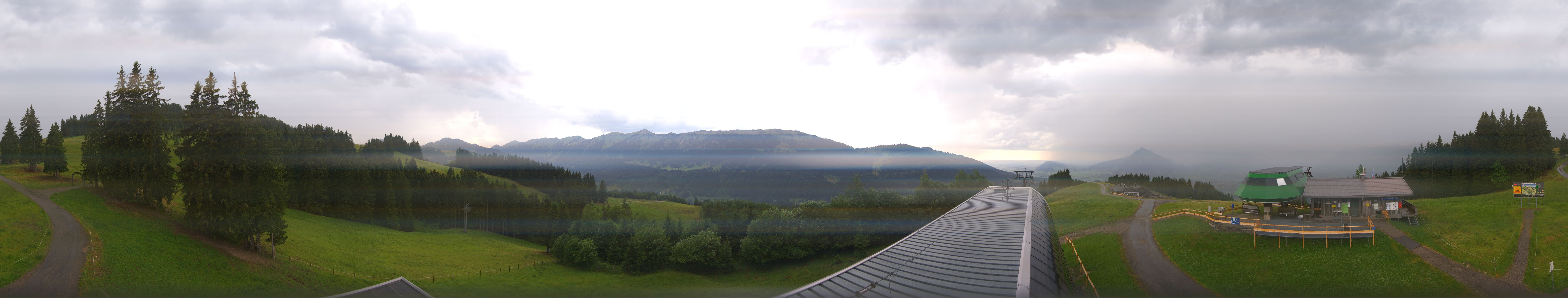Archiv Foto Webcam Ofterschwanger Horn, Panoramablick