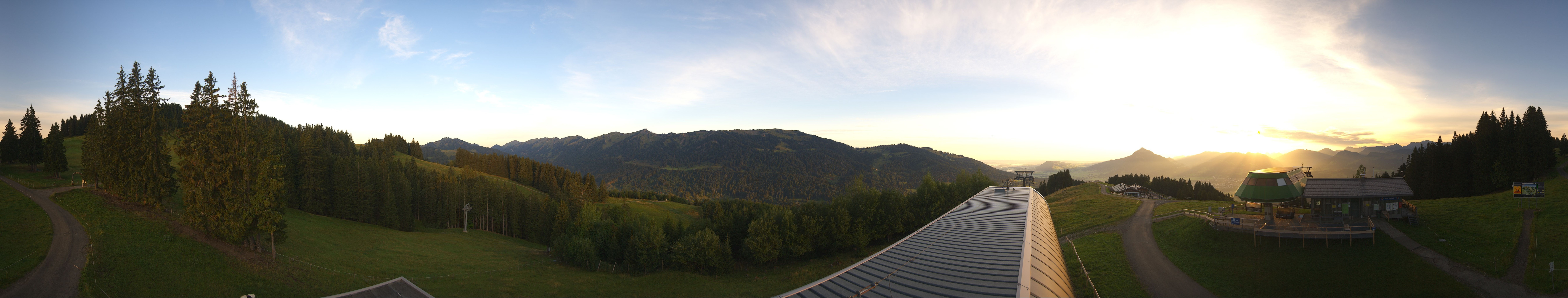 Archived image Webcam Panorama view Ofterschwanger Horn
