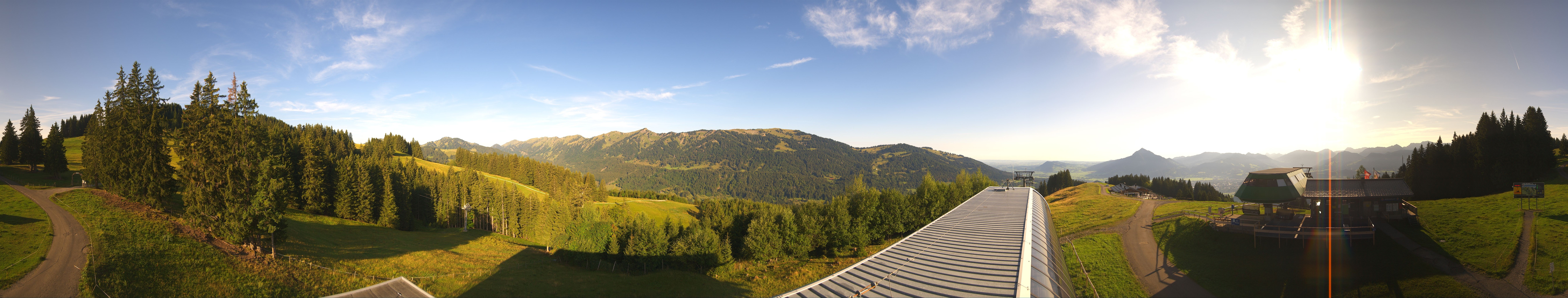 Archived image Webcam Panorama view Ofterschwanger Horn