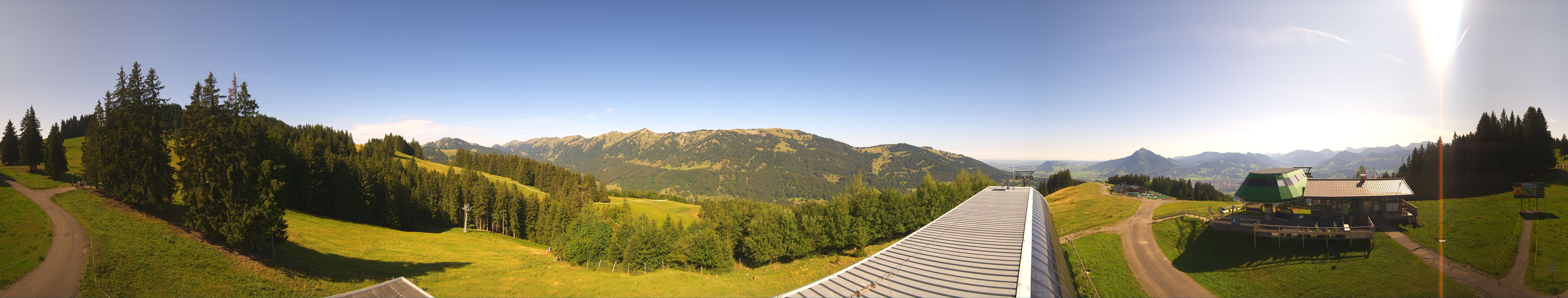Archived image Webcam Panorama view Ofterschwanger Horn