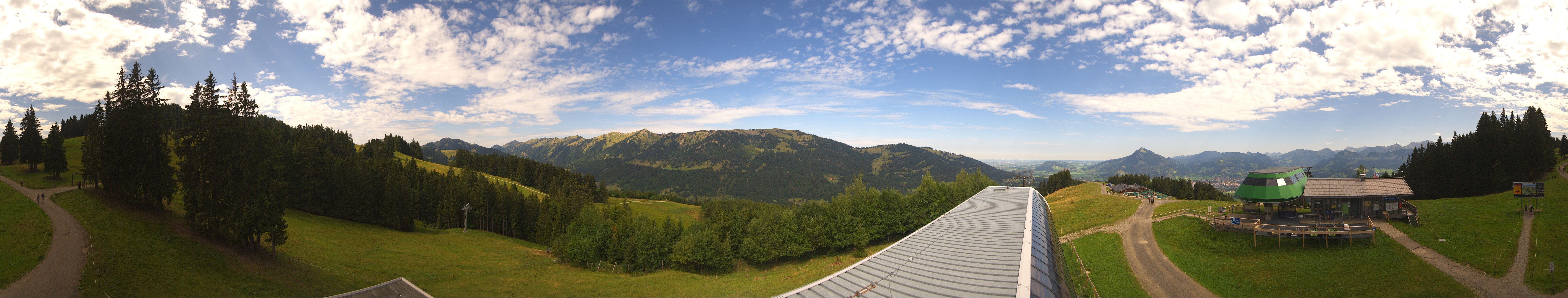 Archived image Webcam Panorama view Ofterschwanger Horn