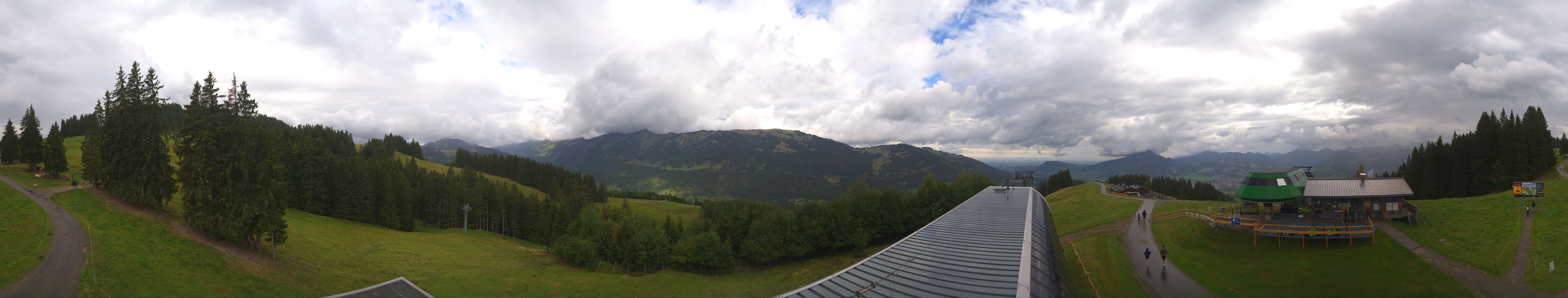 Archiv Foto Webcam Ofterschwanger Horn, Panoramablick