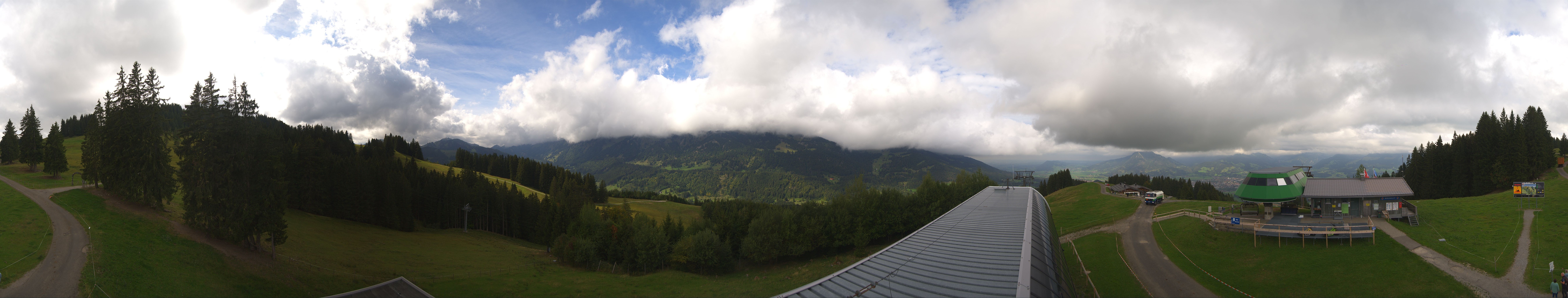 Archiv Foto Webcam Ofterschwanger Horn, Panoramablick