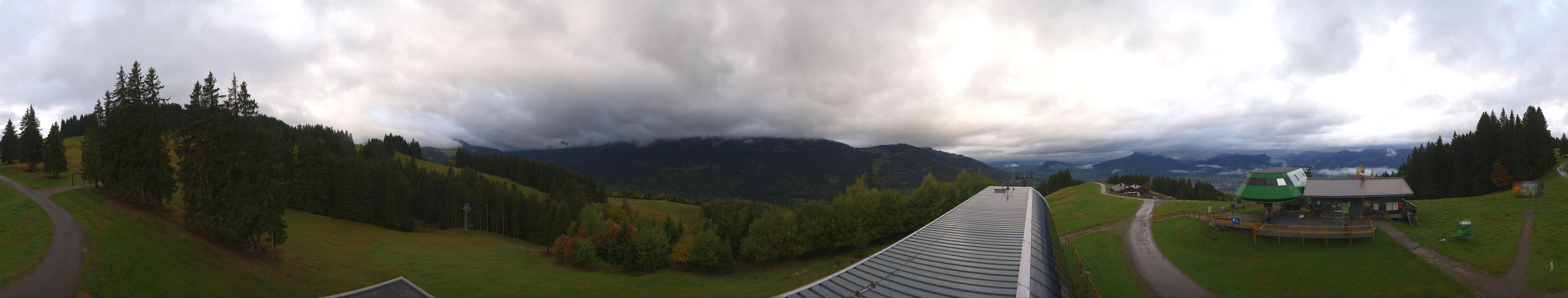 Archiv Foto Webcam Ofterschwanger Horn, Panoramablick